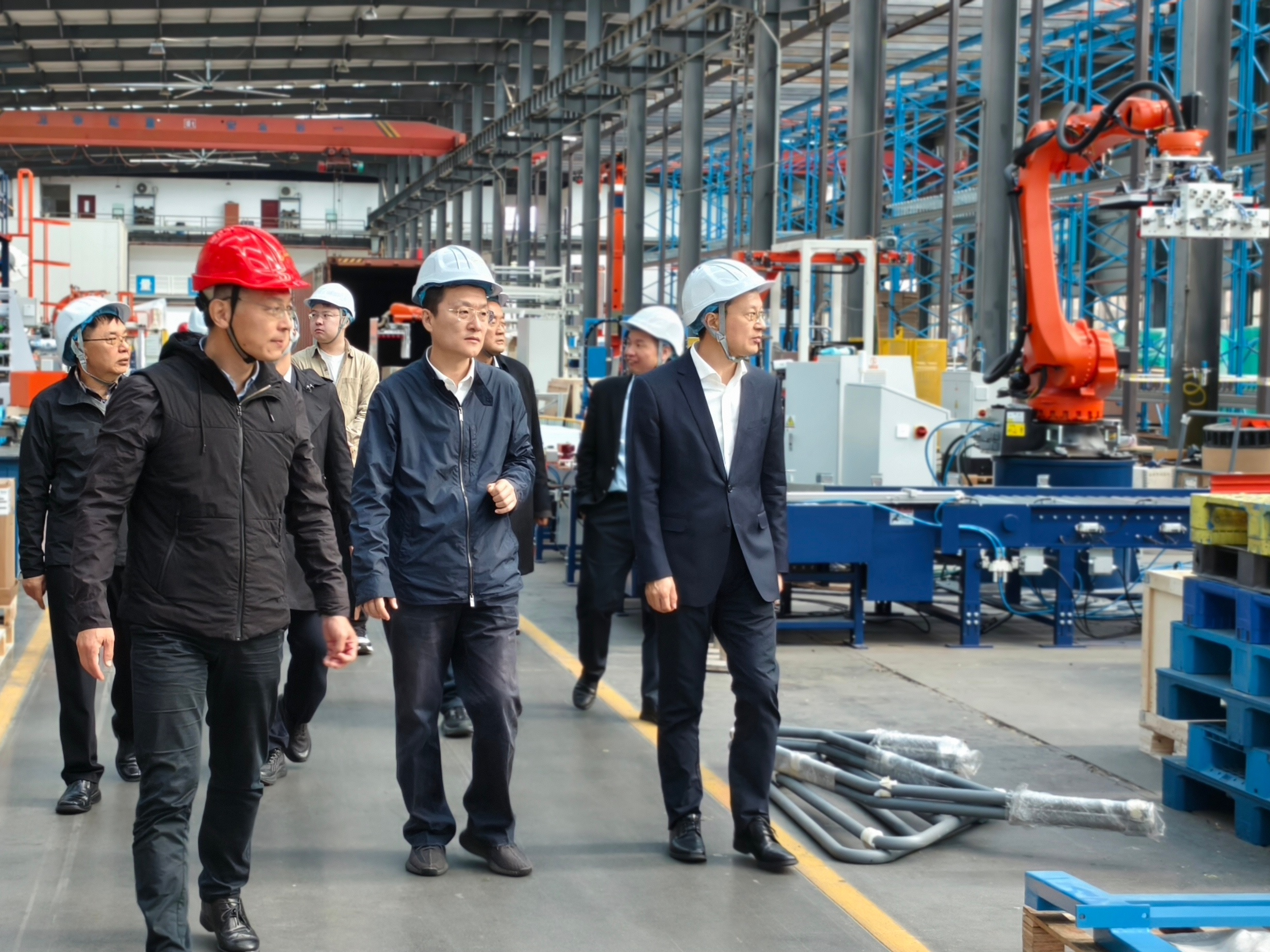 保利集团科技信息中心、保利中轻外部董事一行调研中轻长泰